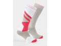 чорапи-NORDICA-MULTISPORTS JUNIOR-2Pairs-Lt.grey/Coral/White